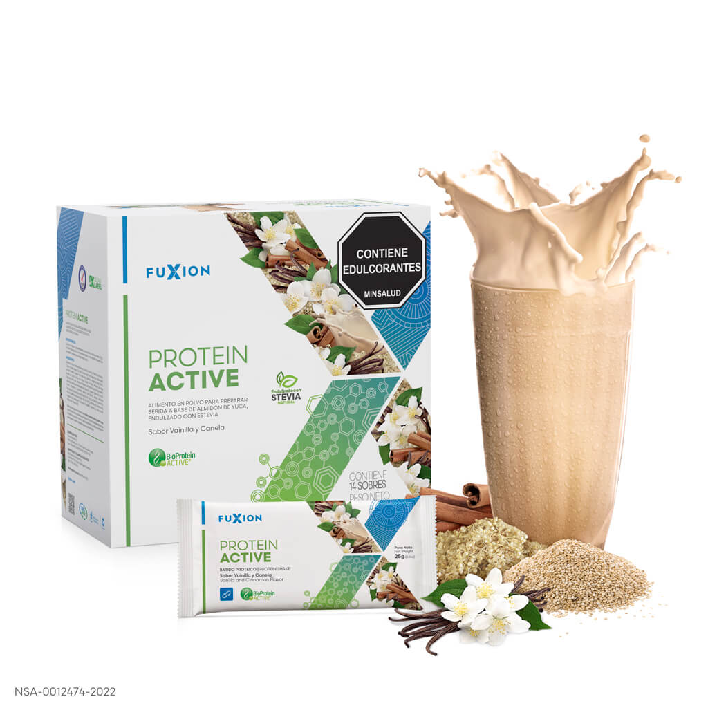 PROTEIN ACTIVE- VAINILLA Y CANELA