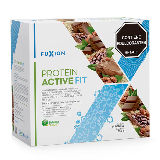 PROTEIN ACTIVE FIT - CHOCOLATE CON AVELLANAS